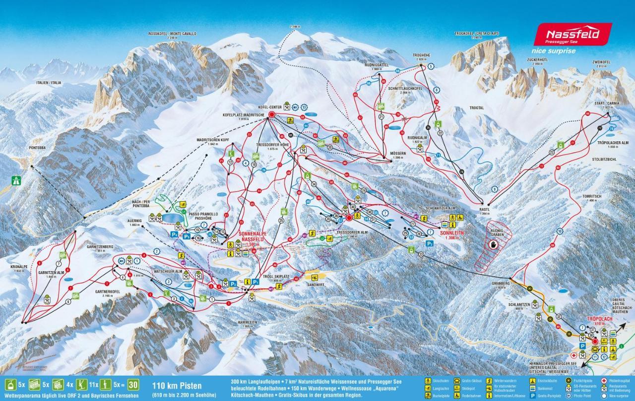 Das Bergerleben Sonnenalpe Nassfeld Kültér fotó